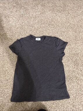 LNA Short Sleeve  size xs Crew Tee in Charcoal Gray